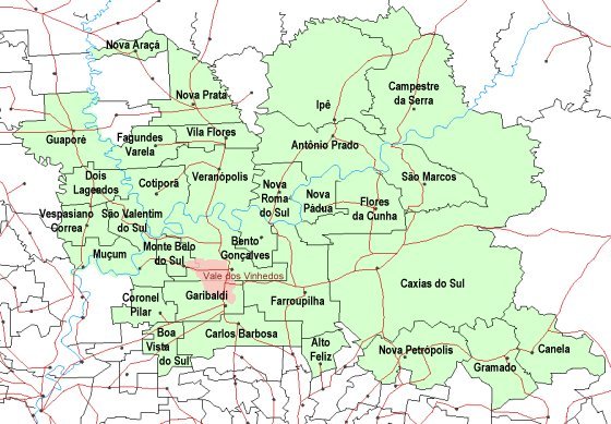 Resultado de imagem para municipios com menos de 5 mil habitantes serra gaucha